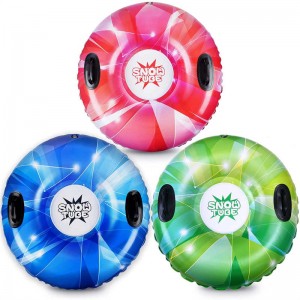 Zimní venkovní rodič-dítě interaktivní hračka děti,nflatable sníh trubice